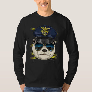 Polisman Utter PD Polis Brottsplats Havsdjur T Shirt