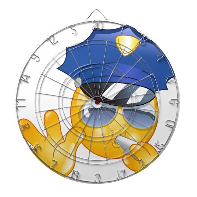 polismemoji darttavla (Framsidan)