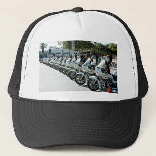 Polismotorcyklar Truckerkeps