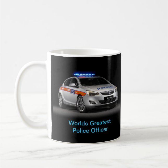 Polismugg Kaffemugg (Vänster)