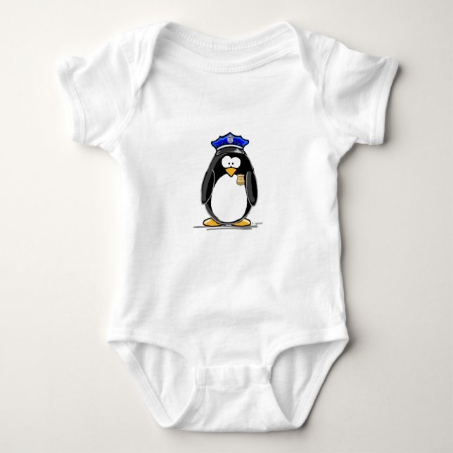 Polispingvin Tee Shirt (Framsida)