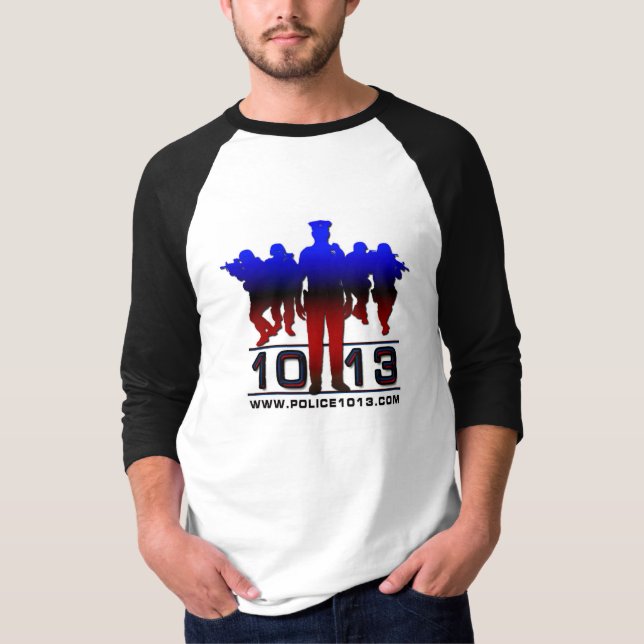 Polisskjorta 1013 t shirt (Framsida)