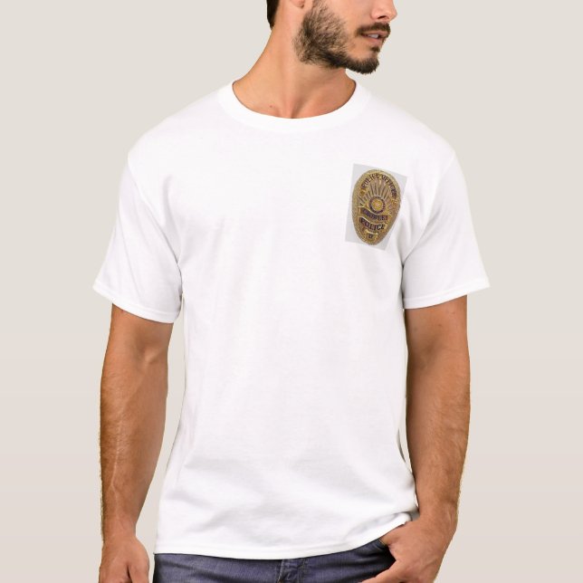 Polisskjorta Tee Shirt (Framsida)