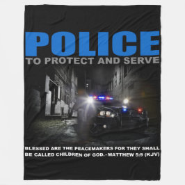 Polisskydd och Ull Fleecefilt