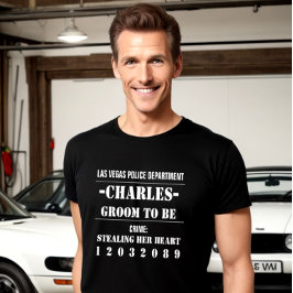 Polissoldat i mugg t shirt