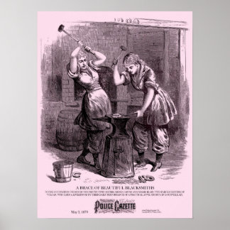 Polistidningen poster Blacksmiths