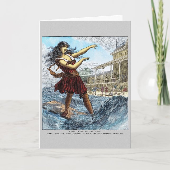 Polistidskriften notecard Sandwich Kort (Framsida)