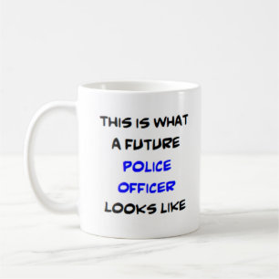 polistjänsteman, framtida kaffemugg