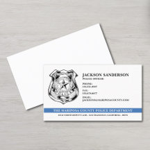 Polistjänstemän i Tillsatta lagar Logotyp