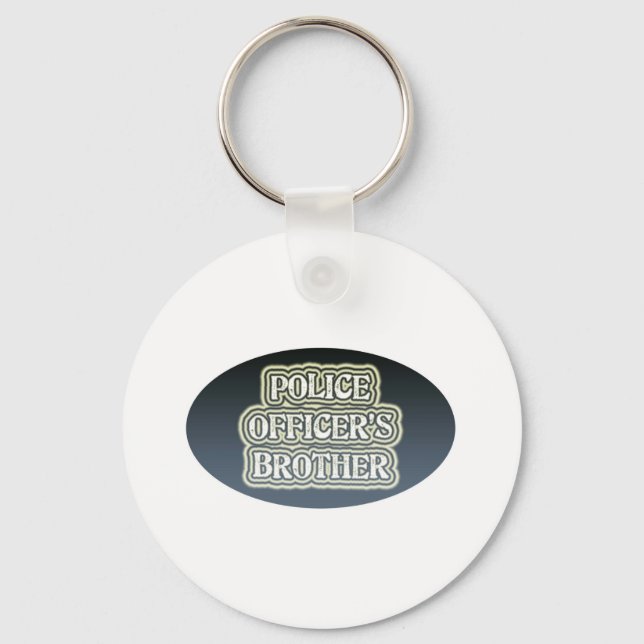 Polistjänstemannens bror nyckelring (Framsida)