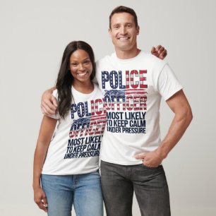 Polistjänstemannens gåvor med störst sannolikhet f t shirt