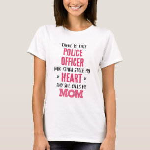 Polistjänstemannens mamma t shirt