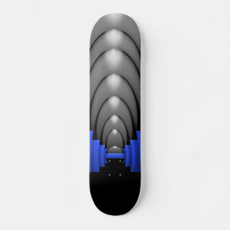 Polistunnin blå linje skateboard bräda 20 cm