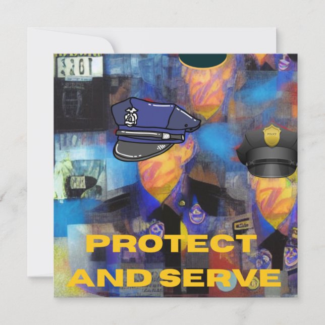 Polisutvärderingssamling Julkort (Framsida)