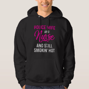 Polisvampen Nurse Life Rn Mamma 17 Hoodie