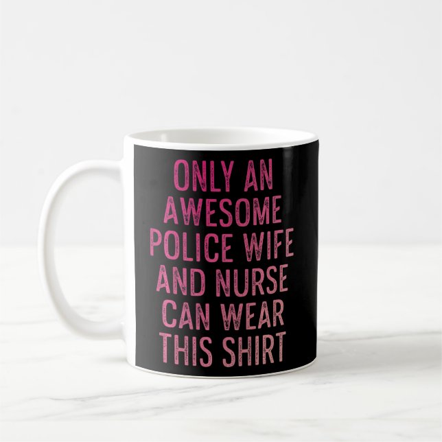 Polisvampen Nurse Life Rn Mamma 18 Kaffemugg (Vänster)