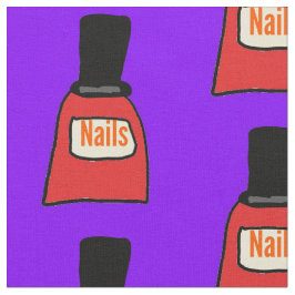 Polisväv i nagel tyg