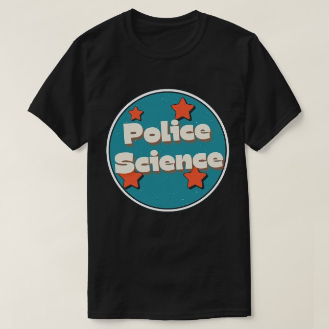 Polisvetenskap T Shirt (Design framsida)