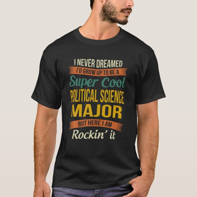 Polisvetenskapens stora gåvor - nuny uppskattning  t shirt (Framsida)