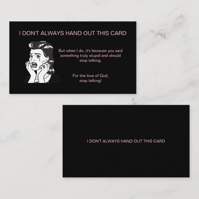 Politärt sätt att säga "Tänka innan du talar" (Fram/baksida)