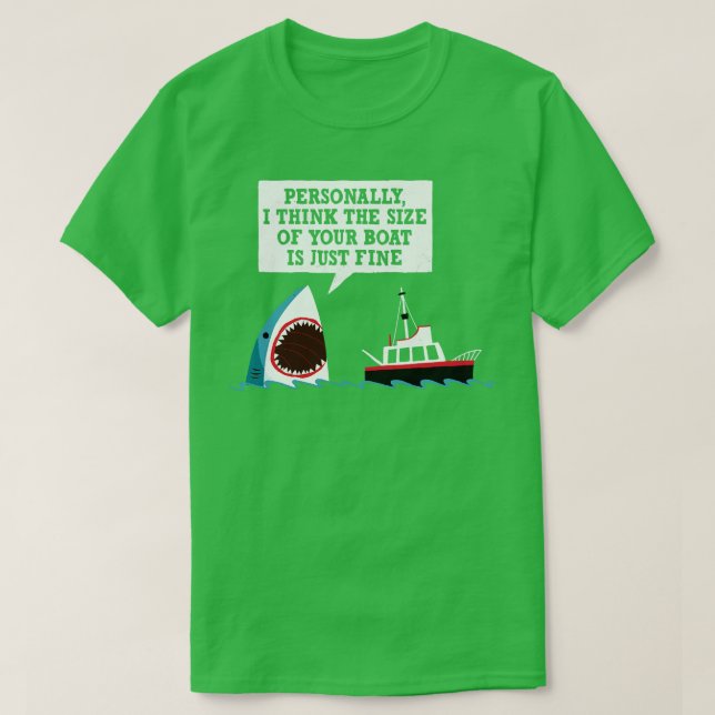 Polite Shark T Shirt (Design framsida)