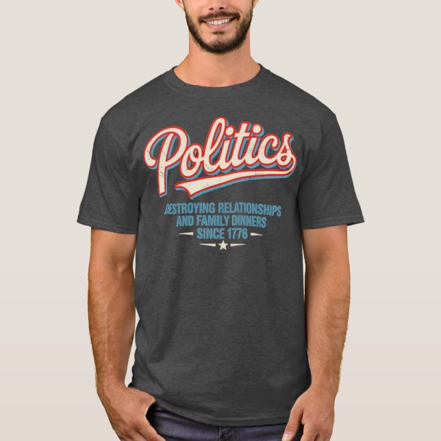 Politik (2) t shirt (Framsida)