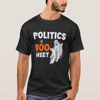 Politik är Boo Lakan Ghost Lunt politiskt Hallow T Shirt