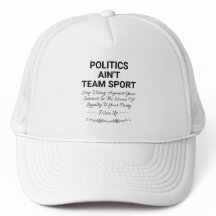 Politik är inte Team Sport