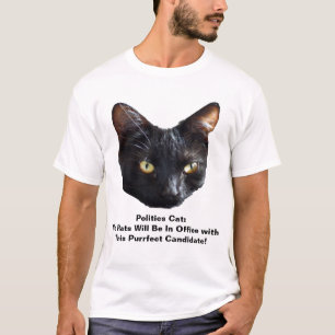 Politik Cat No Råttor kommer inte att vara i tjäns T Shirt