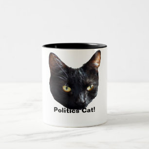 Politik Cat No Råttor kommer inte att vara i tjäns Två-Tonad Mugg