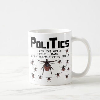 Politik elak Många blodsugande Insekter Kaffemugg