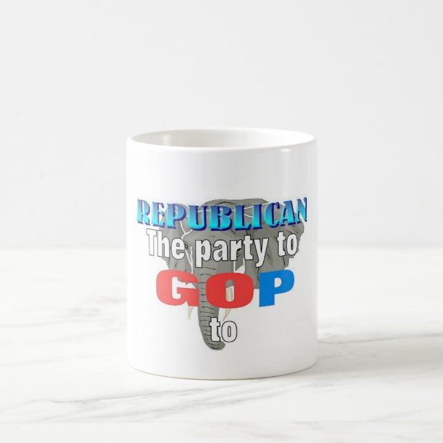 Politik för Republikanska party Kaffemugg (Center)