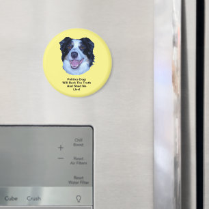 Politik Gräns Collie Bark Ruth Rd Magnet