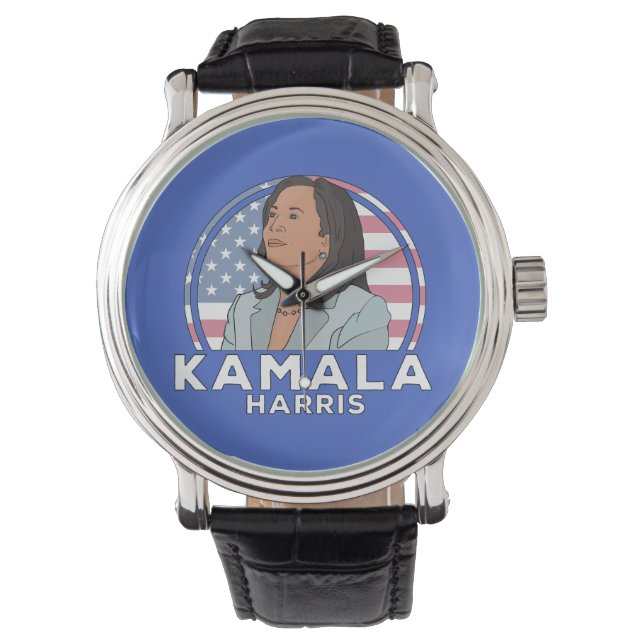 Politik Kamala Harris Armbandsur (Framsida)