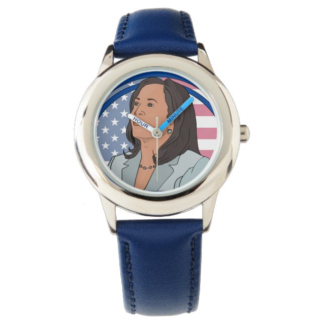 Politik Kamala Harris Armbandsur (Framsida)