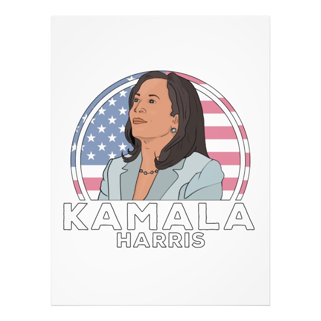 Politik Kamala Harris Fototryck (Framsidan)