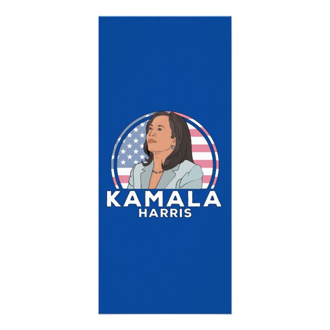 Politik Kamala Harris Reklamkort (Framsidan)