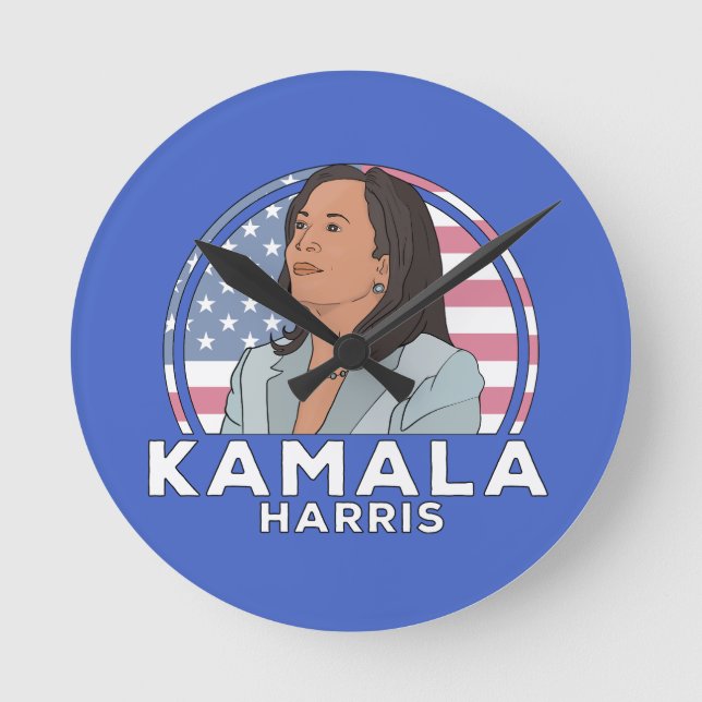 Politik Kamala Harris Rund Klocka (Framsida)