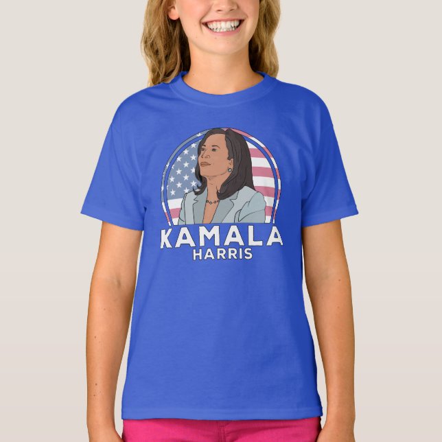 Politik Kamala Harris T Shirt (Framsida)