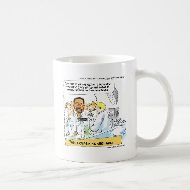Politik: Krävs Det Hjärnkirurgi? Kaffemugg (Höger)