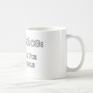 Politik: Showbusiness för fult folk kaffemugg