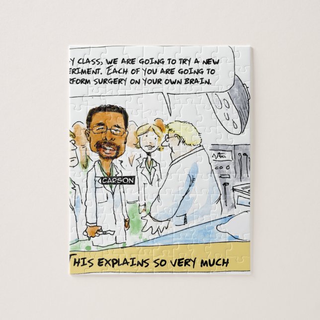 Politik: Tar det hjärnkirurgi? Pussel (Vertikal)