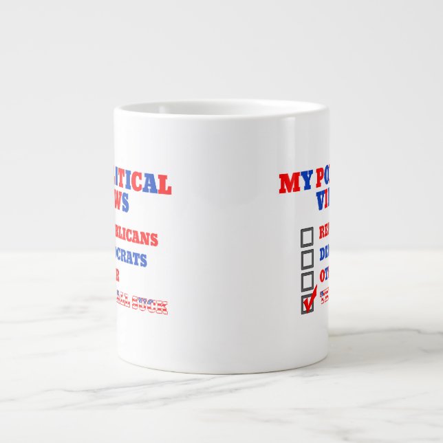 POLITIKAR ALL SUCK JUMBO MUGG (Framsidan)