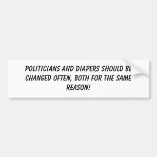Politikar & blöjabildekal bildekal