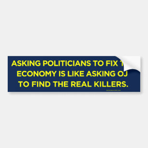 Politikar Fixining ekonomibildekalet Bildekal