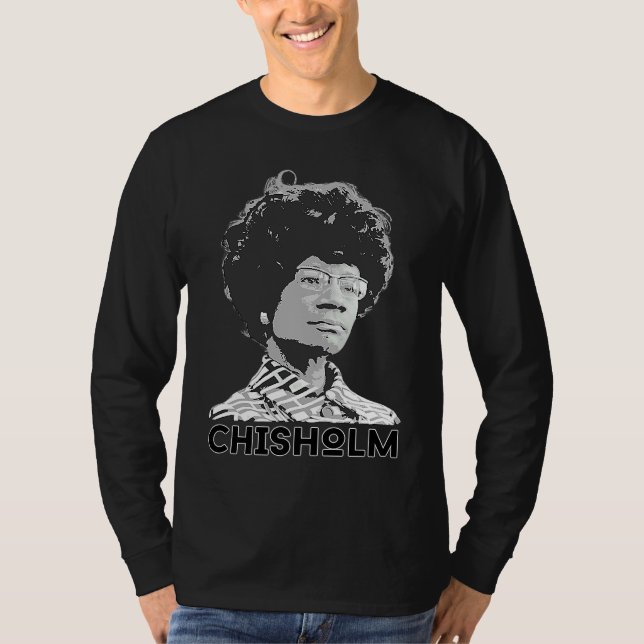 politikar Heroine Chisholm från 1900-talet T Shirt (Framsida)