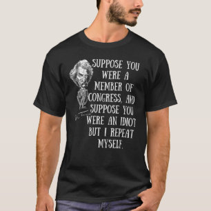 Politikar och medlem av kongressens politiska anti t shirt