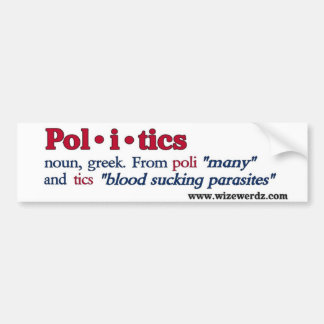 Politikbildekal Bildekal