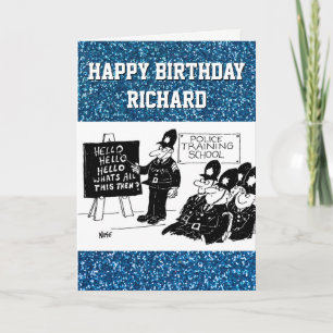 Politiker vid polisskolan kort