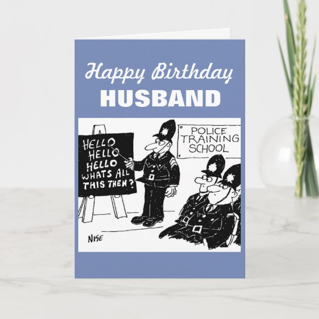 Politiker vid polisskolan kort (Framsida)